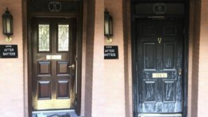 Ремонт входной двери после пожара и задымления: что можно спасти, а что придется менять